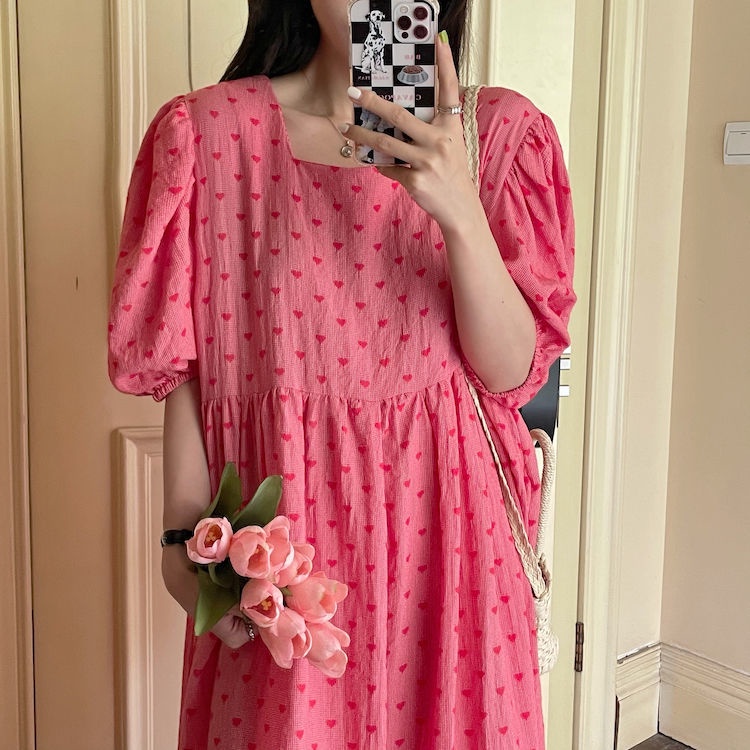 Đầm Nữ Thêu Họa Tiết Phong Cách Retro Thời Trang