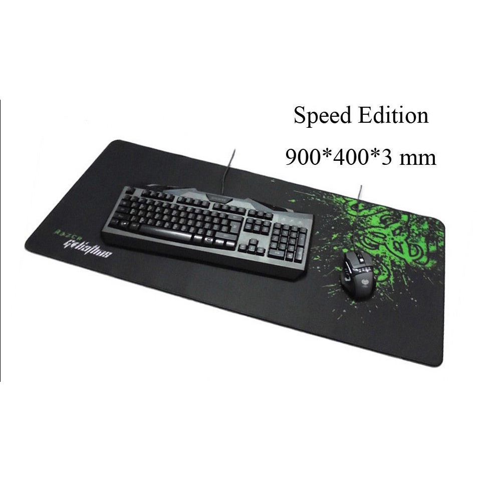 Lót chuột/ Mouse pad/ Bàn di chuột gaming Razer S2 size to cho game thủ 800x300x3mm