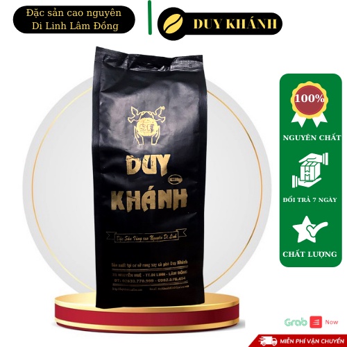 [500Gr] Cà phê rang xay nguyên chất Duy Khánh, thơm ngon, hậu vị ngọt, hợp Gu mạnh - Đặc sản cao nguyên Di Linh Lâm Đồng | BigBuy360 - bigbuy360.vn