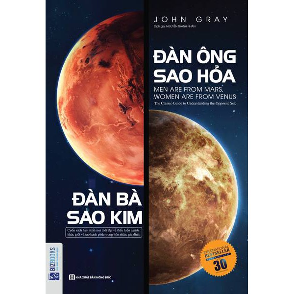 Cuốn sách Đàn Ông Sao Hỏa, Đàn Bà Sao Kim
