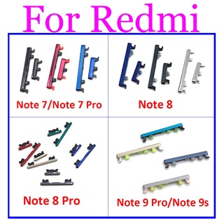 Set 2 nút bấm âm lượng thay thế cho xiaomi redmi note 7 pro note 9 pro 9s note 8 pro