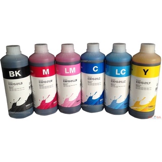 Mực in inktec hàn quốc dành cho máy in màu epson l310/ l805/ l1300/ l1800... (bộ 6 màu 1lít)