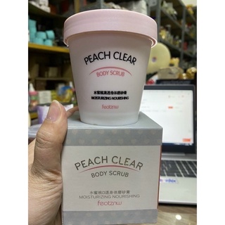 🍑🍑 TẨY DA CHẾT BODY ĐÀO🍑🍑hũ 200ml to ( Có hộp giấy ngoài)
