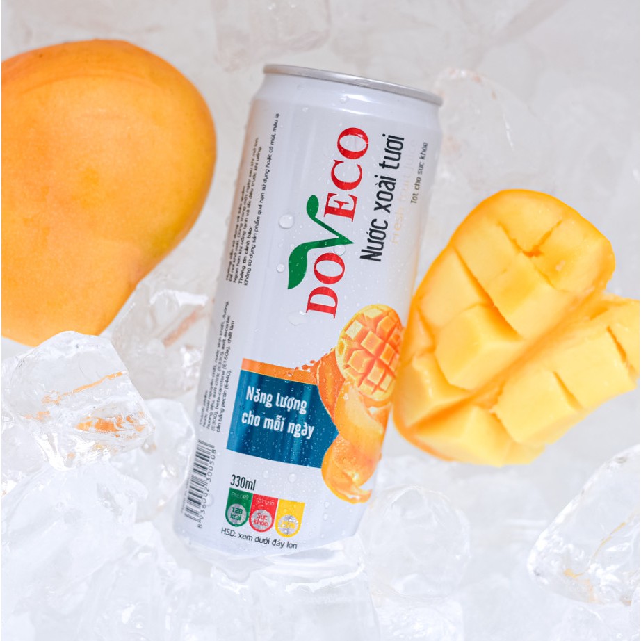 🥭Nước ép Xoài tươi Doveco🥭 Vị xoài Gia lai thơm mát