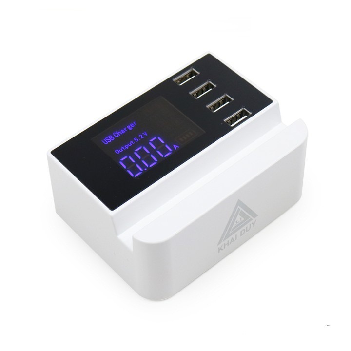 Hub USB 4 Cổng Thông Minh CDA26 Kiêm Giá Đỡ Máy Tính Bảng Chính Hãng KHAI DUY Bảo Hành 1 Năm - 1 Đổi 1