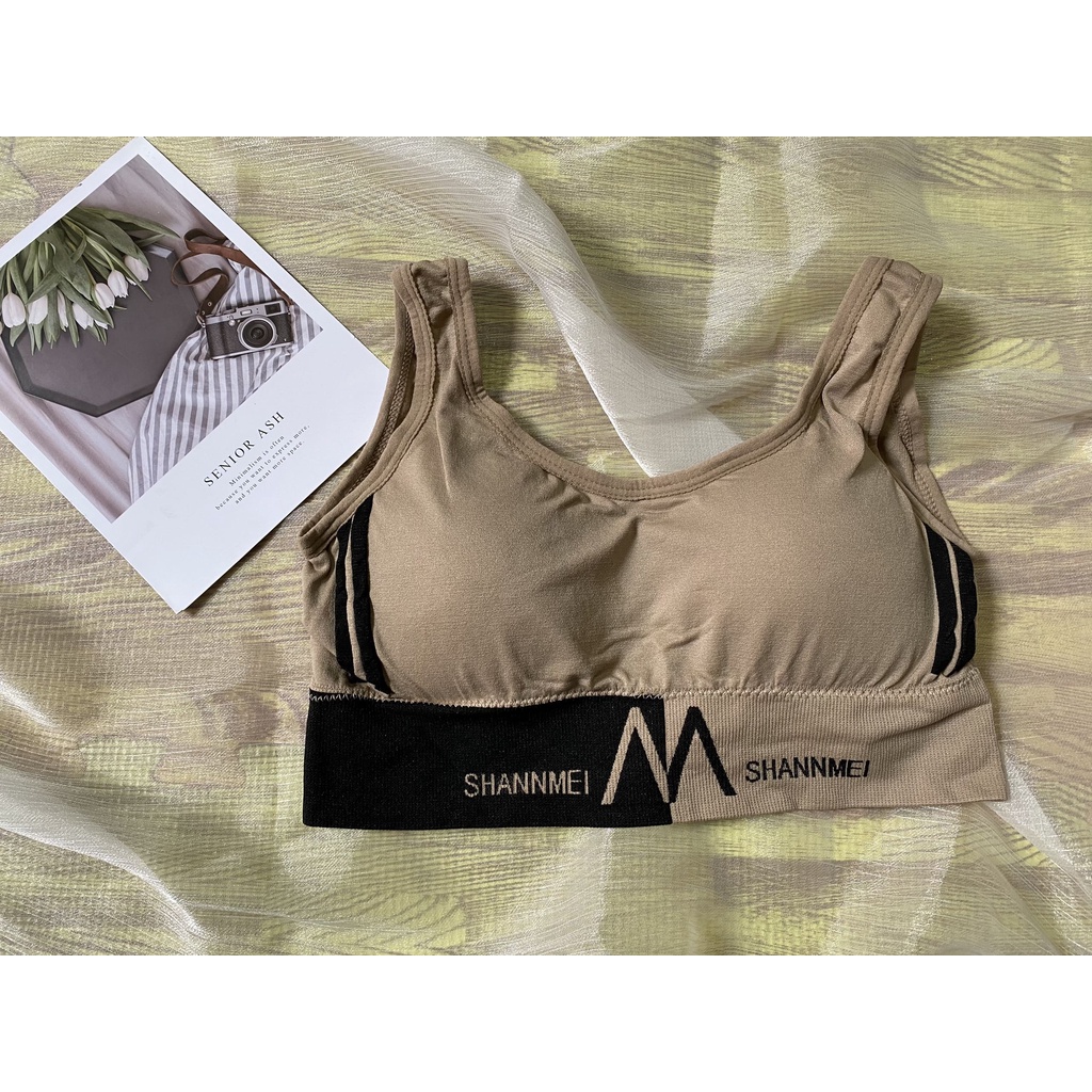 Áo bra croptop có mút ngực 2cm nâng ngực đẹp tập gym aerobic | BigBuy360 - bigbuy360.vn