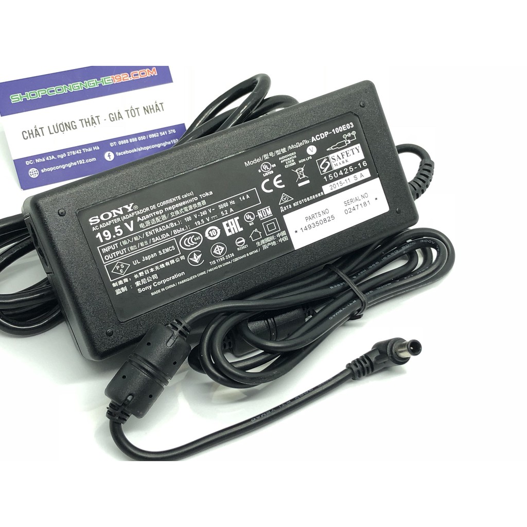 [FREESHIP 99K]_ADAPTOR- NGUỒN TIVI SONY 19.5V 5.2A CHÍNH HÃNG | BigBuy360 - bigbuy360.vn