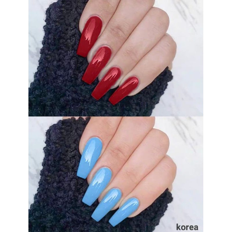 sơn gel korea công nghệ mới chất sơn mềm mượt đặc hơ nhanh khô