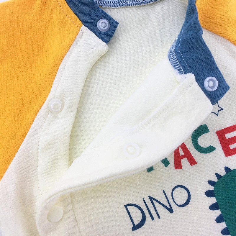Bodysuit bé sơ sinh, áo sơ sinh cho bé từ 1 tháng đến 1 tuổi họa tiết thời trang chất liệu cotton 100% cao cấp BD133