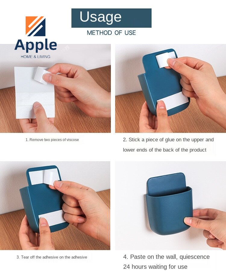 Hộp Đựng Điều Khiển Từ Xa Treo Tường Thiết Kế Đơn Giản Cho Apple7 | BigBuy360 - bigbuy360.vn