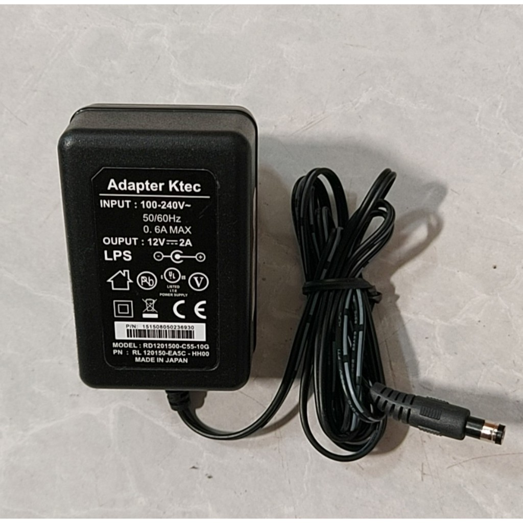 Adapter nguồn sạc 12V - 1A - 2A - 3A - đầu 5.5mm (Hàng cũ nội Địa)