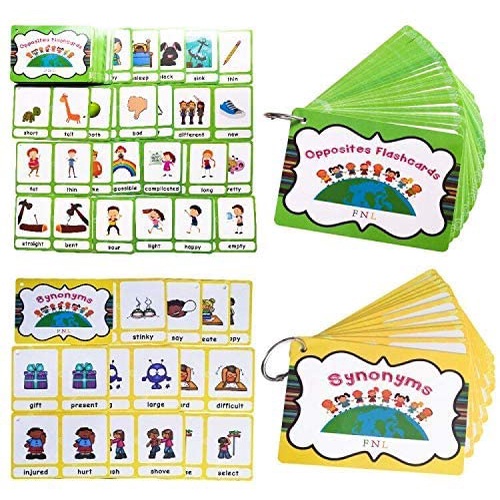 Bộ 120 Thẻ Chữ Cái Tiếng Anh Synonyms Dùng Giáo Dục Cho Trẻ Mẫu Giáo