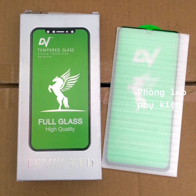 Kính cường lực DV High Quality Premium độ cứng 9H, full màn, chống trầy xước cho Samsung