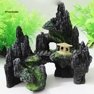 Mô hình núi đá trang trí bể cá cảnh