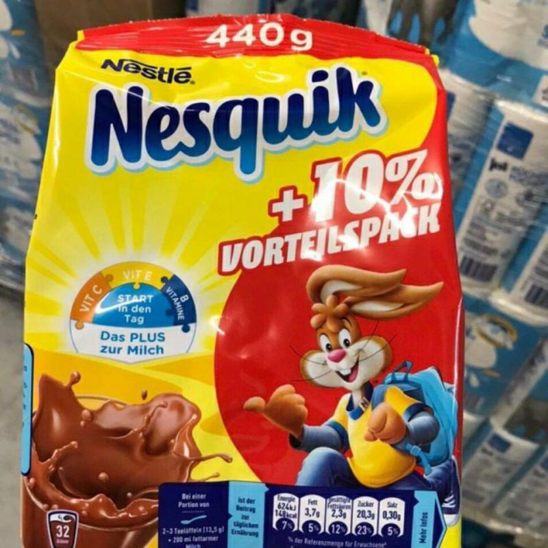 Bột cacao đức nestle nesquik 440gr