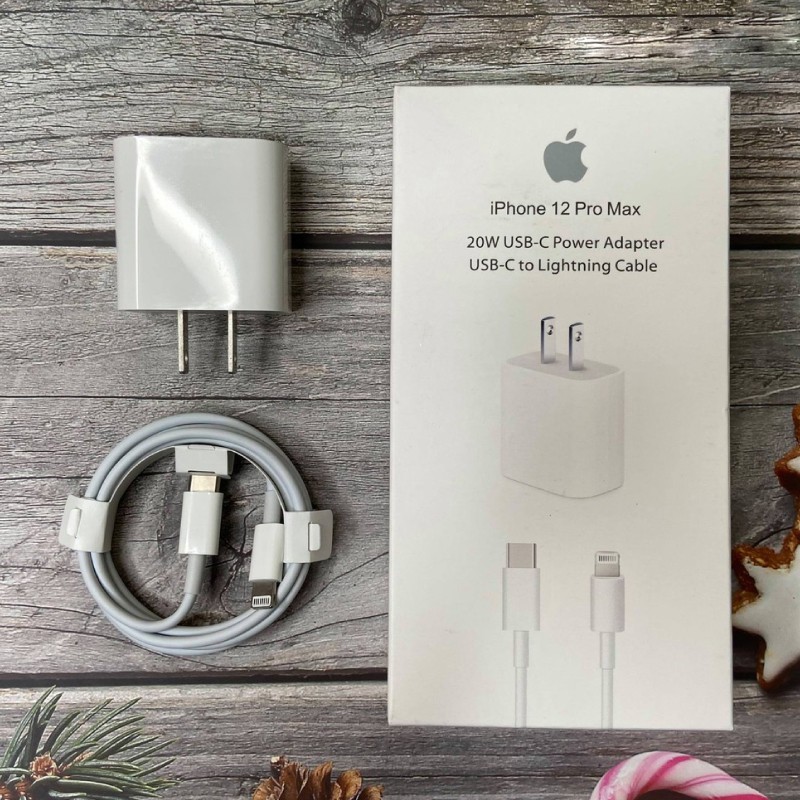 Bộ sạc nhanh iPhone 20W USB-C cho iPhone 12/ 12 Pro/ 11/ 11 Pro Max/ X/ XS Max/ 8/ 8 Plus