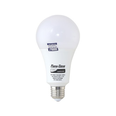 Bóng đèn LED BULB 15W Rạng Đông, Chip LED SAMSUNG