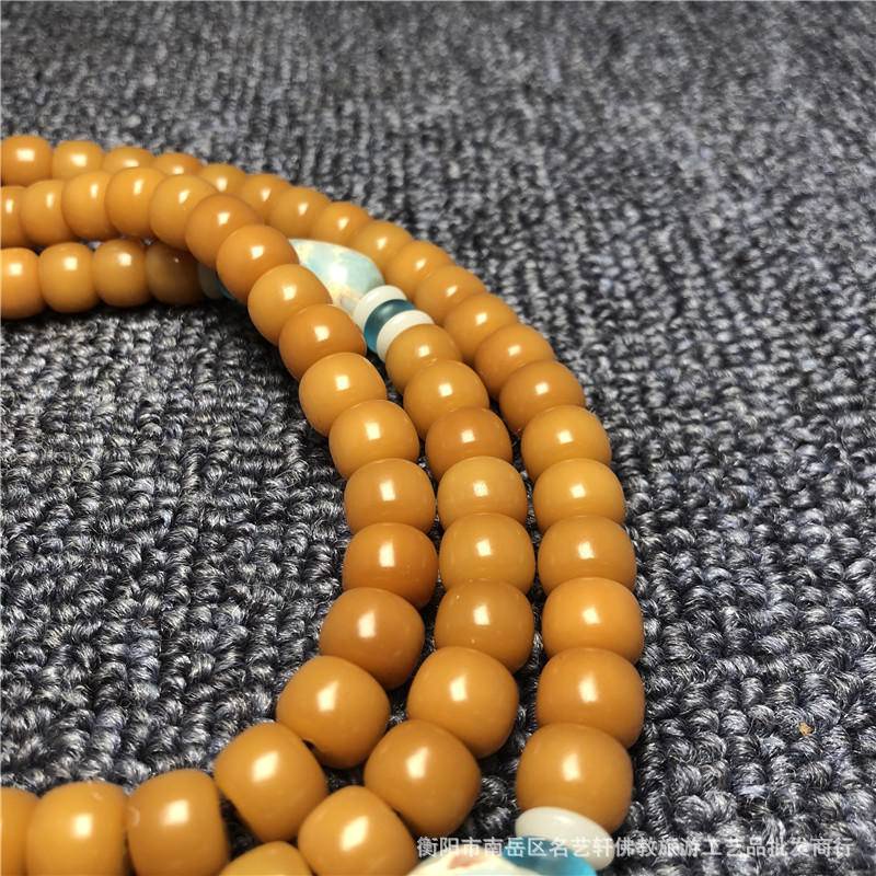 Vòng Tay Xâu 108 Hạt Bồ Đề 10 * 8mm