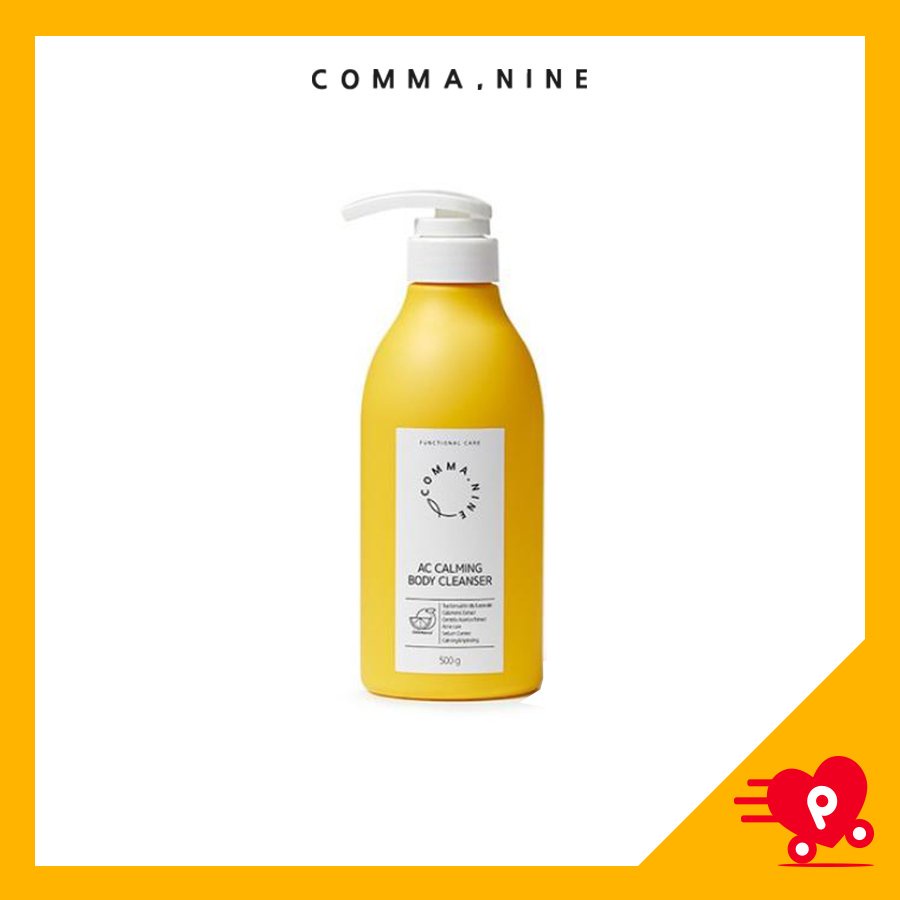 Sữa Tắm Loại Bỏ Tế Bào Chết Và Làm Dịu Da Mụn JSN LAB Commanine AC Calming Body Cleanser 500g