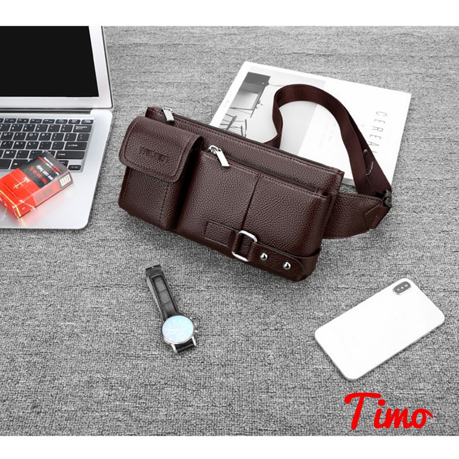 Túi Đeo Hông Da Cao Cấp -Chống Nước, Nhiều Ngăn Tiện Dụng [ Mã : DAUT6k ] | BigBuy360 - bigbuy360.vn