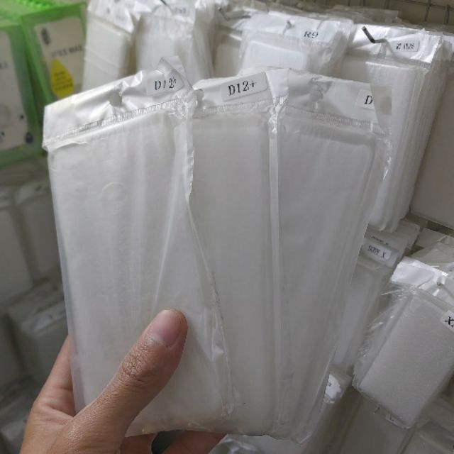Combo 3 chiếc ốp silicon htc D12 PLUS trong suốt (loại A)