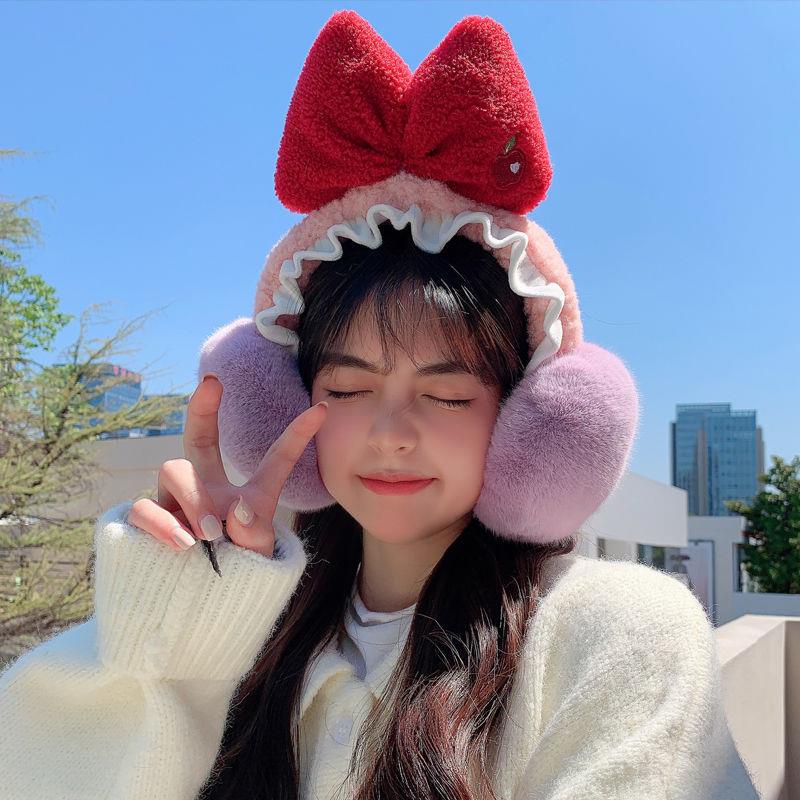 Chụp Tai Giữ Ấm Mùa Đông Chống Lạnh Bảo Vệ Tai Dễ Thương Cho Bé