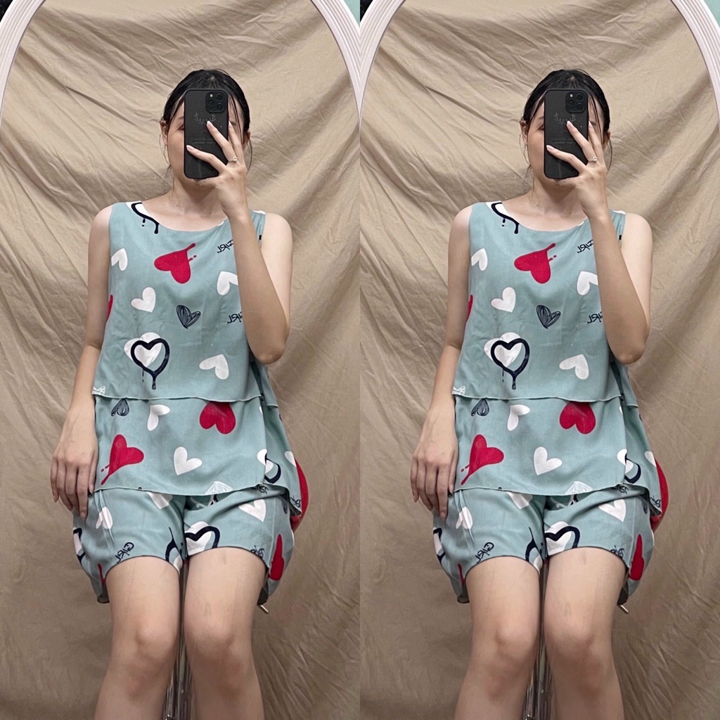ĐỒ BỘ BẦU LANH TẦNG MÙA HÈ SIÊU MÁT