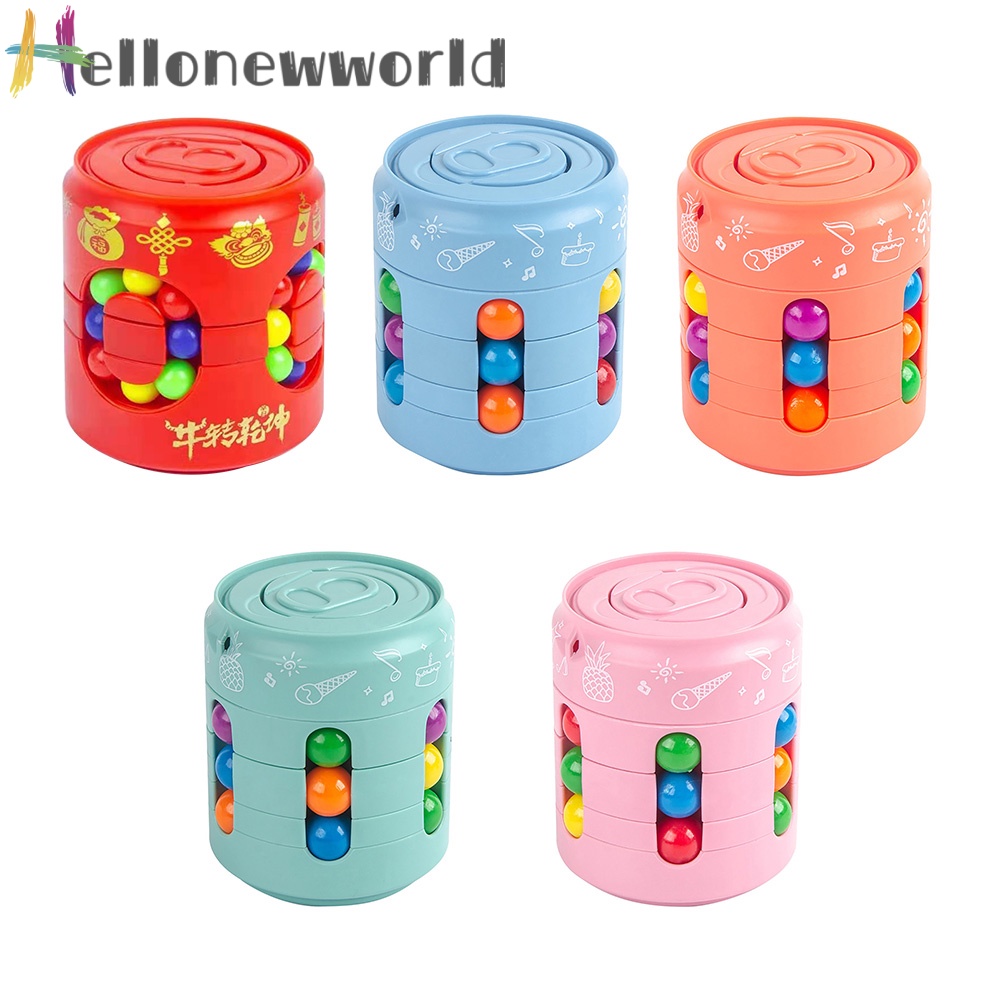 Đồ chơi khối rubik xoay hạt đậu giúp giảm căng thẳng cho trẻ em