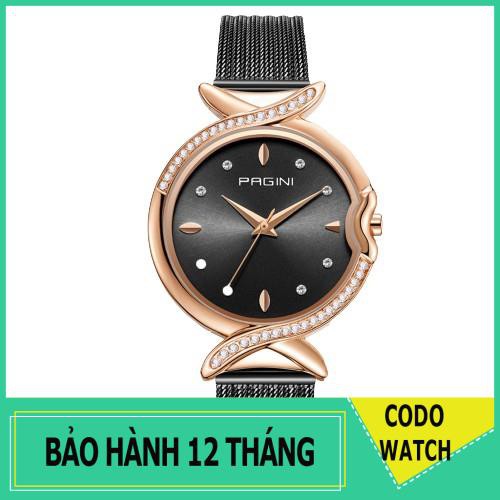 Đồng Hồ Nữ PAGINI PA2266 Viền Có Đá Cao Cấp - Italia Design Sang Trong - Cao Cấp - Tinh Tế - Fullbox