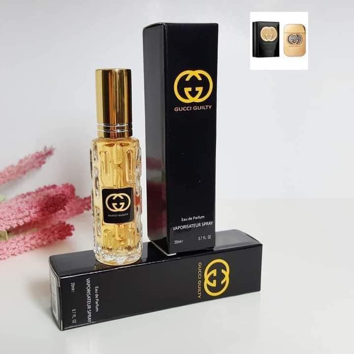 Nước hoa mini gucci guilty nữ chai 20ml dạng xịt- mẫu 4d- Mùi Guc_ci Guilty Sang trọng