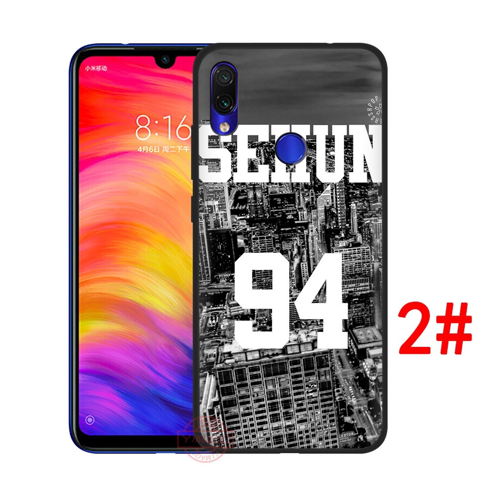  Ốp điện thoại in hình nhóm nhạc EXO cho Redmi Note 5A Prime 5 Pro 6 Pro 7 Pro 4X 6A S2