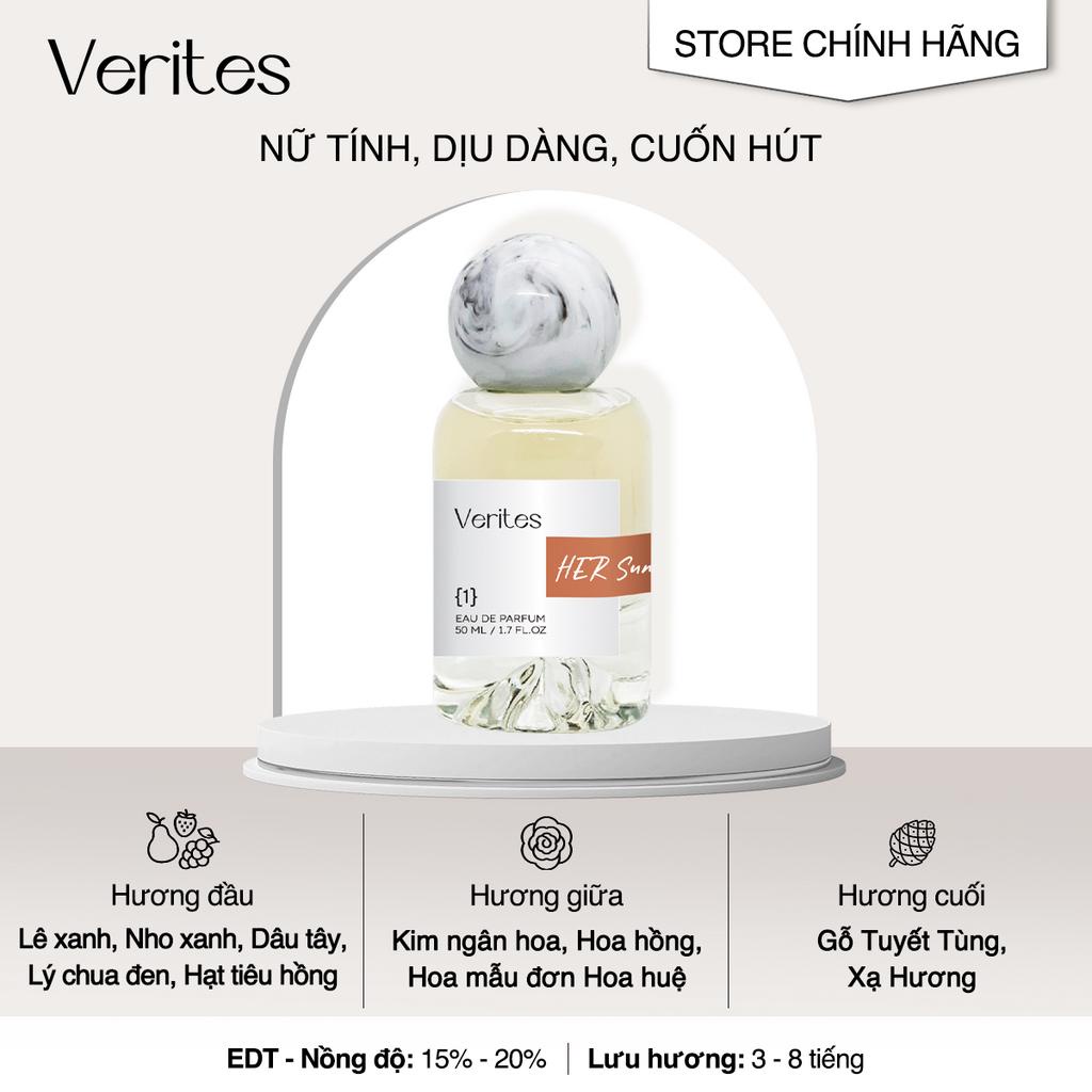 Nước Hoa Nữ Verites Her Summer Nữ tính, Dịu dàng, Cuốn hút 50ml