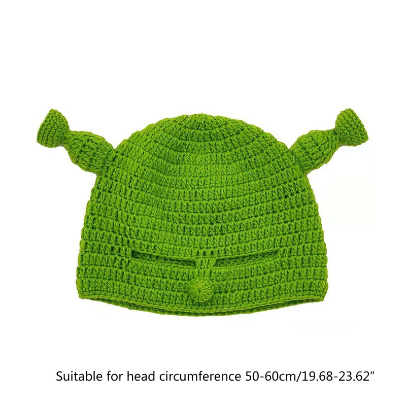 Mũ beanie Trùm Đầu Đính Tai Quái Vật Vui Nhộn Cho Nam Và Nữ