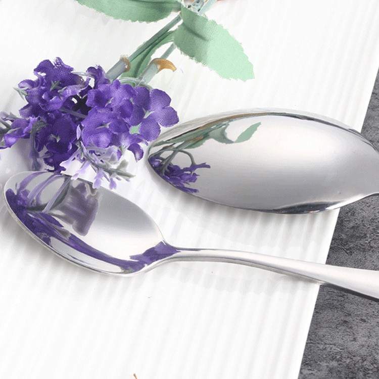 MUỖNG ĂN INOX LILAC, HÀNG NỘI ĐỊA NHẬT làm từ inox cao cấp, an toàn khi sử dụng, độ sáng bóng cao, tay cầm chắc chắn