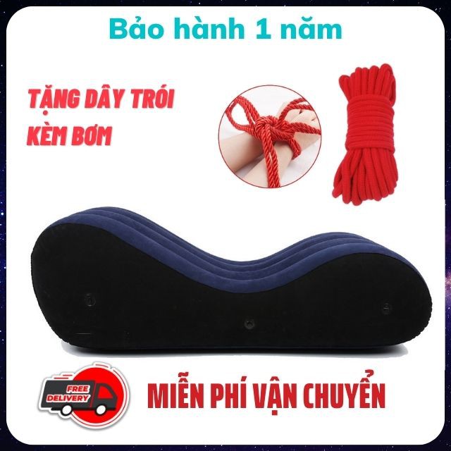 Ghế Tình yêu bơm hơi Sofa tình yêu Tantra bơm hơi [TẶNG KÈM BƠM ĐIỆN VÀ DÂY TRÓI]