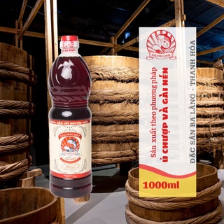 Nước mắm ba làng khánh linh_cốt cá cơm than ruột đỏ_ loại đặc biệt 1l