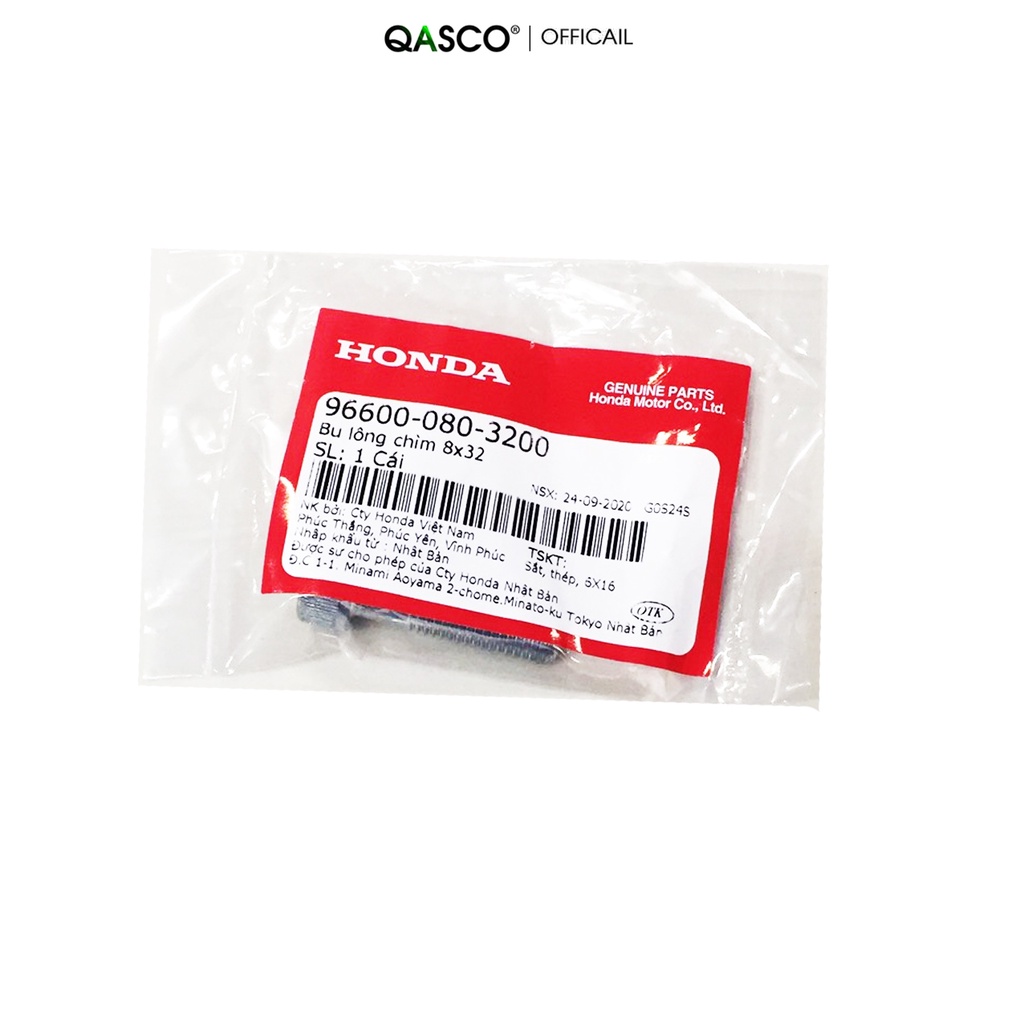 Bu lông HONDA nhiều dòng xe 8×32  QA(966000803200) _( 1190)