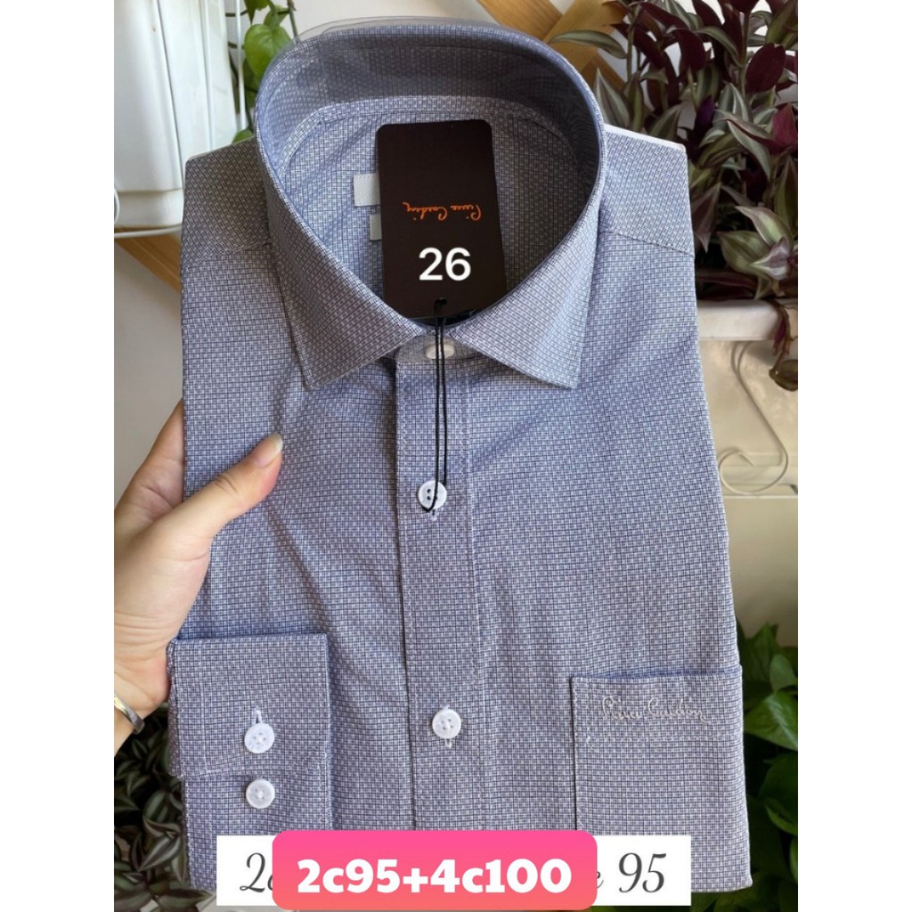 Áo sơ mi nam Pierre Cardin Hàn Quốc  dài tay, kèm hình chụp thật, có sẵn hàng mới về | BigBuy360 - bigbuy360.vn