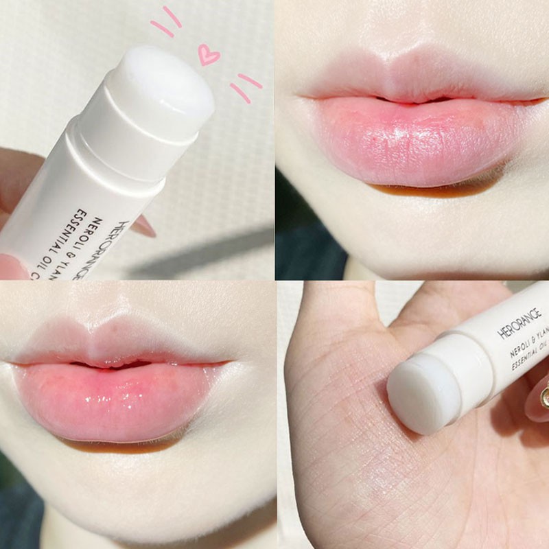 [Hàng mới về] Son dưỡng môi Herorange dưỡng ẩm căng mọng mềm mại dành cho nữ