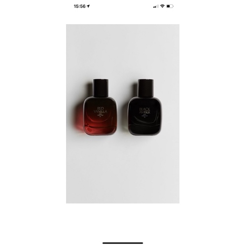 Nước hoa nữ Zara - Set 2 chai Red Vanilla và Black Amber 90ml