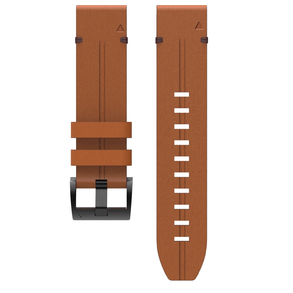 22mm Leather Sport watchband For Garmin Fenix 6 /5/ Fenix6 Pro Quick Release Easy fit WristStrap For Forerunner 935/945