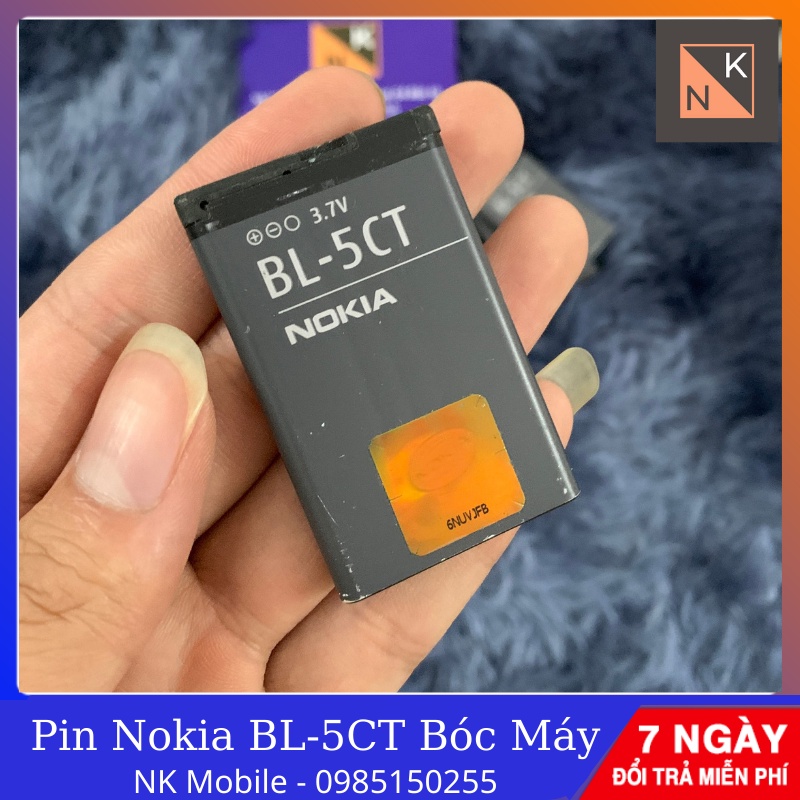 Pin zin bóc máy Nokia BL-5CT| Pin Nokia 5220XM/6303c/6303ci/730c/C3-01/C3-01m/C5-00/C5-02/C6-0/C6-02