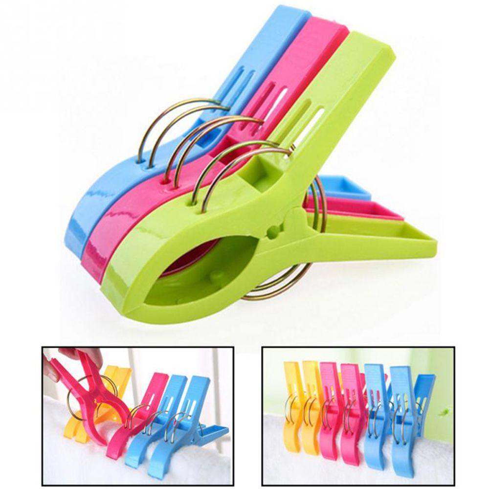 Set 4 Kẹp Phơi Khăn Tắm / Quần Áo Tiện Dụng
