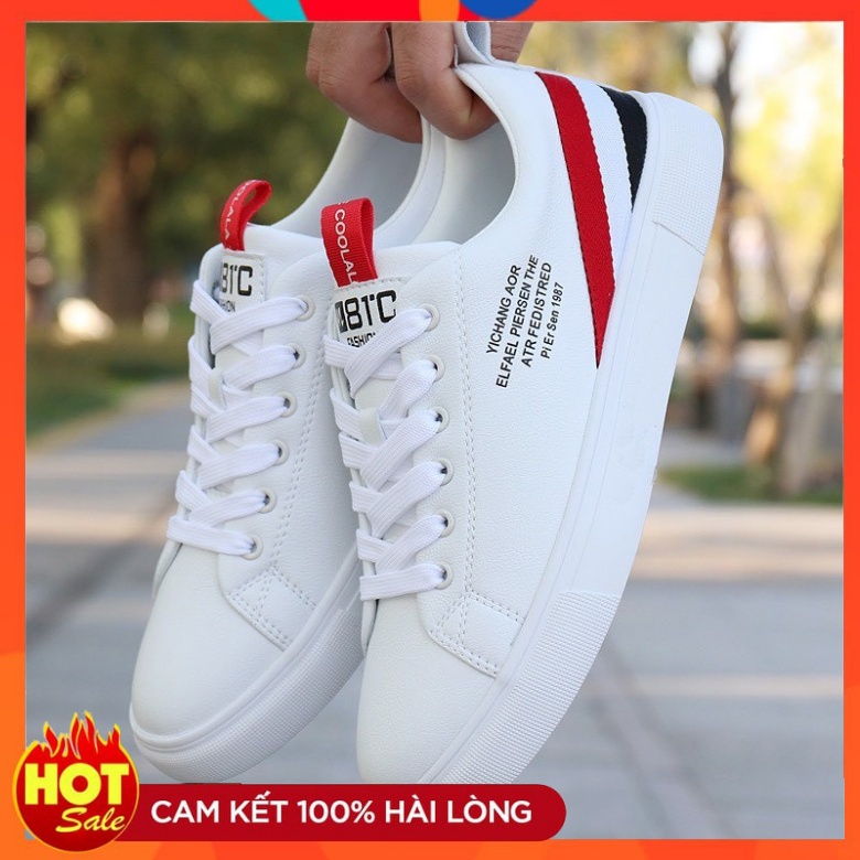 Giày thể thao nam M81 siêu phẩm gót đỏ cực đẹp