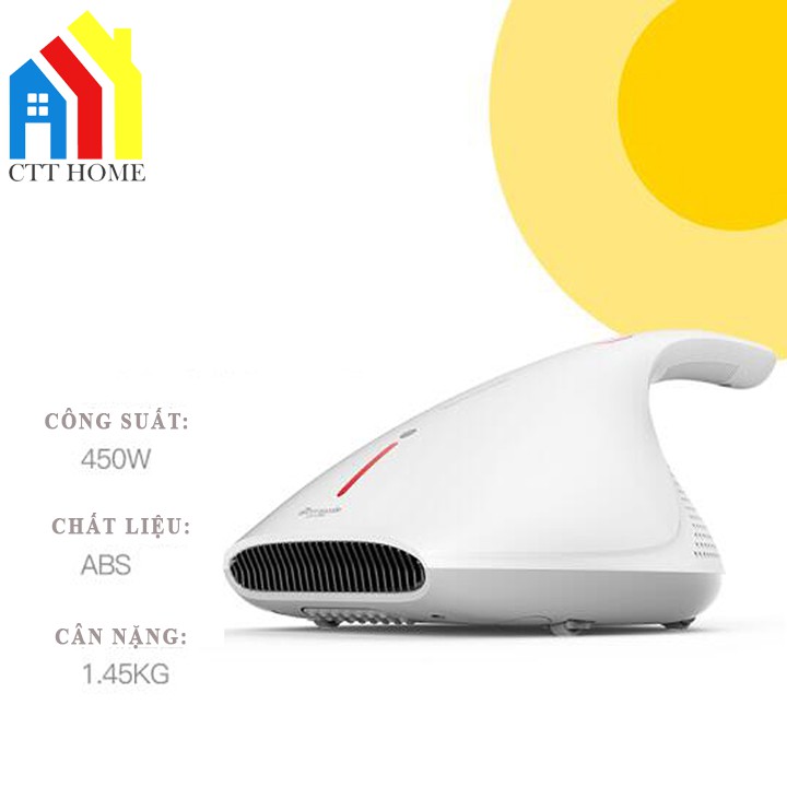 [Có Sẵn] Máy Hút Bụi Giường Nệm Cầm Tay DEERMA-CM800 Diệt Khuẩn Bằng Tia UV | BigBuy360 - bigbuy360.vn