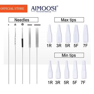 Set 100 Kim Xăm Lông Mày/Lông Mày/Môi Tiện Dụng Chất Lượng Cao