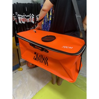 thùng đựng cá DAIWA  gấp gọn ( màu ngẫu nhiên )