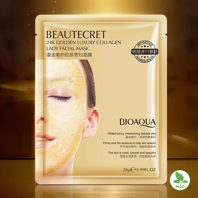 Mặt nạ thủy tinh Bioaqua 💞𝑭𝒓𝒆𝒆𝒔𝒉𝒊𝒑💖 trong suốt collagen chống lão hóa, đàn hồi da tươi trẻ căn mịn | BigBuy360 - bigbuy360.vn