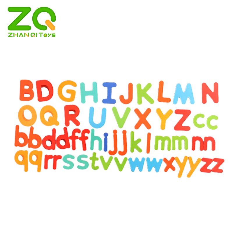 Set đồ chơi xếp hình ZHAN QI TOYS hình chữ cái tiếng anh bằng gỗ cho bé