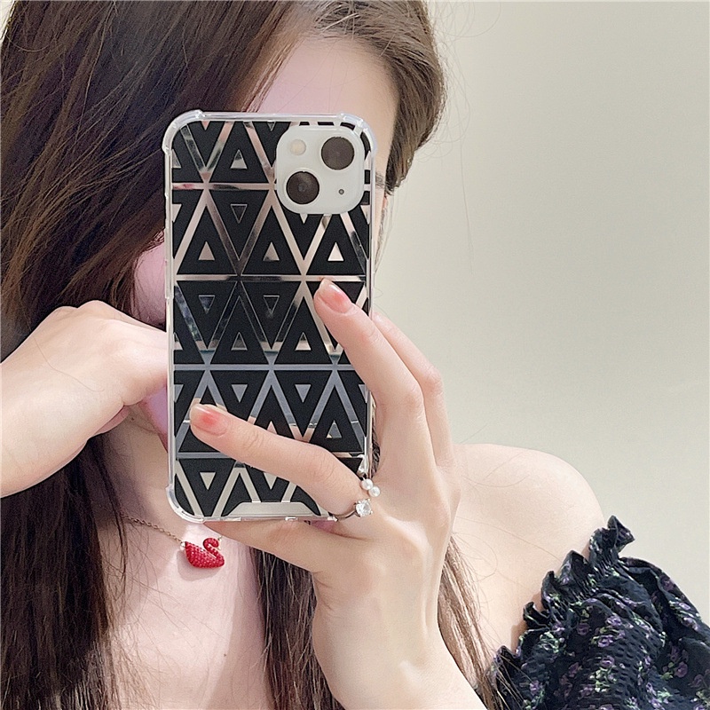 Ốp Điện Thoại Tráng Gương Cho iPhone11/12Pro 6/6splus/7/7plus/8/8plus/x/xr/xs/11/12/13/pro/max/plus/promax